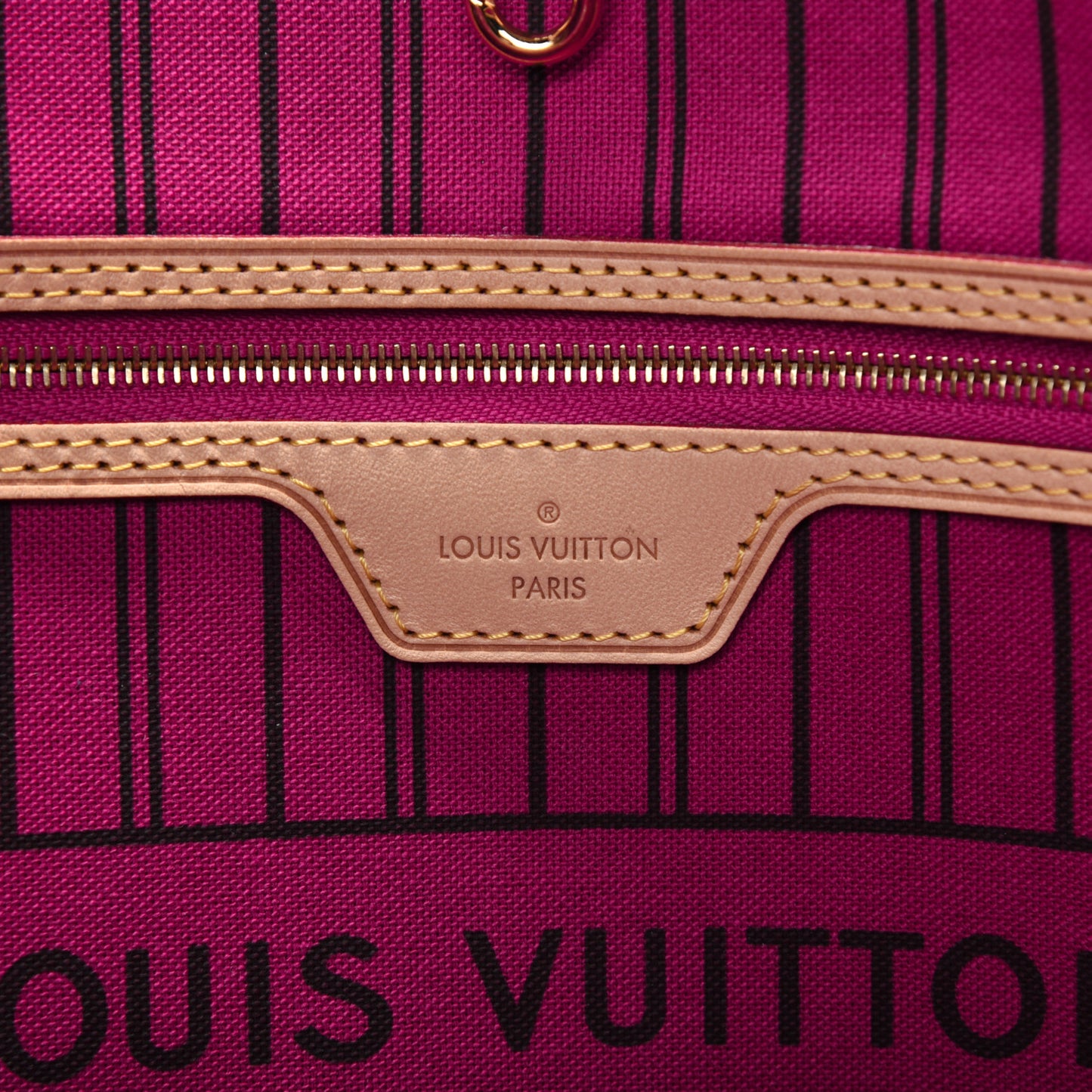 Monogram Hawaii V Neverfull MM Hot Pink