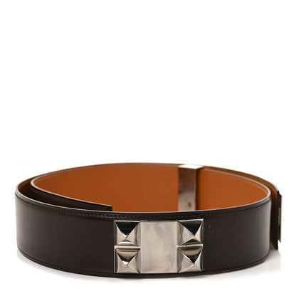 Hermes Box Collier De Chien CDC Belt 100 Chocolate 2 of 6
