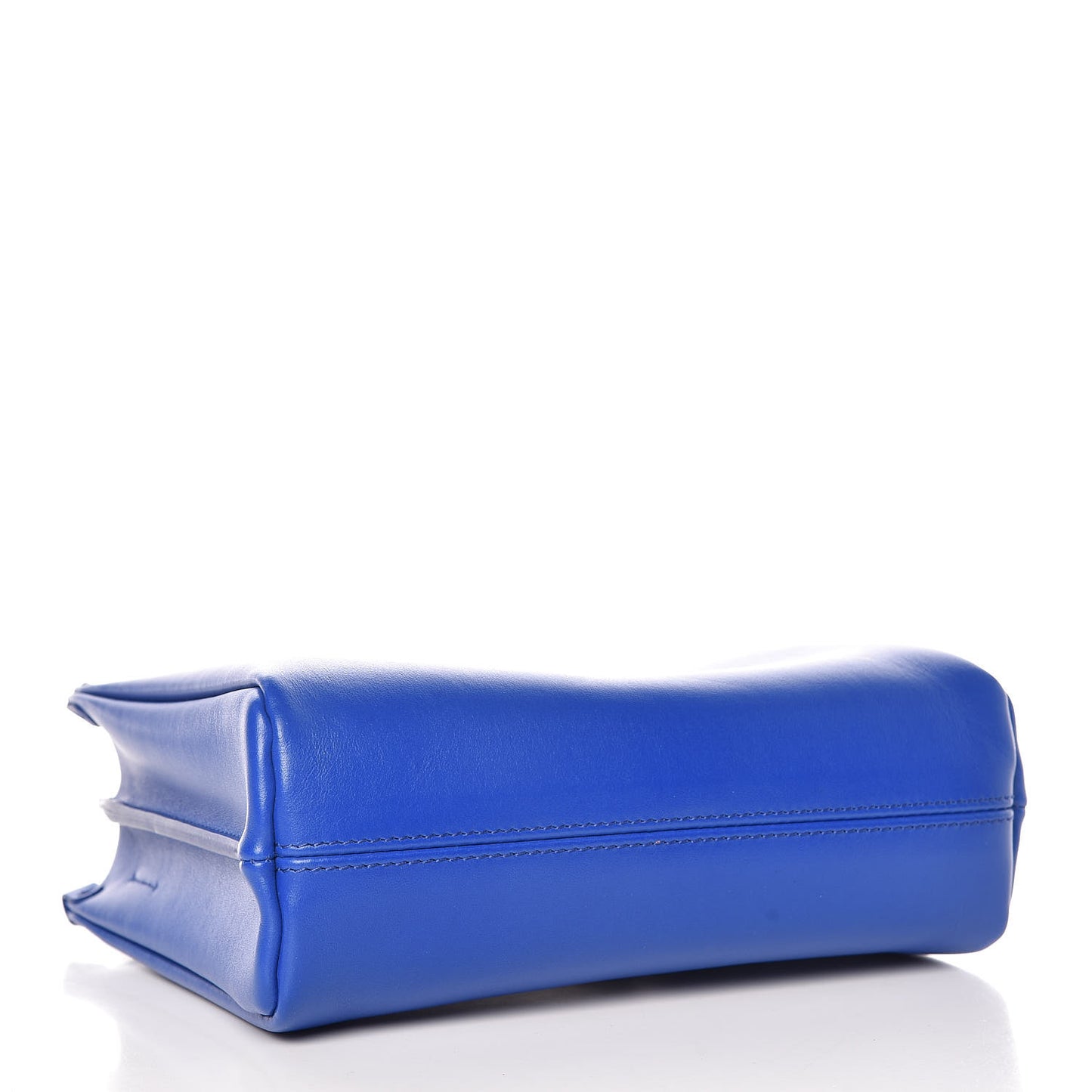 Smooth Calfskin Mini Le Journee Bleu Electrique