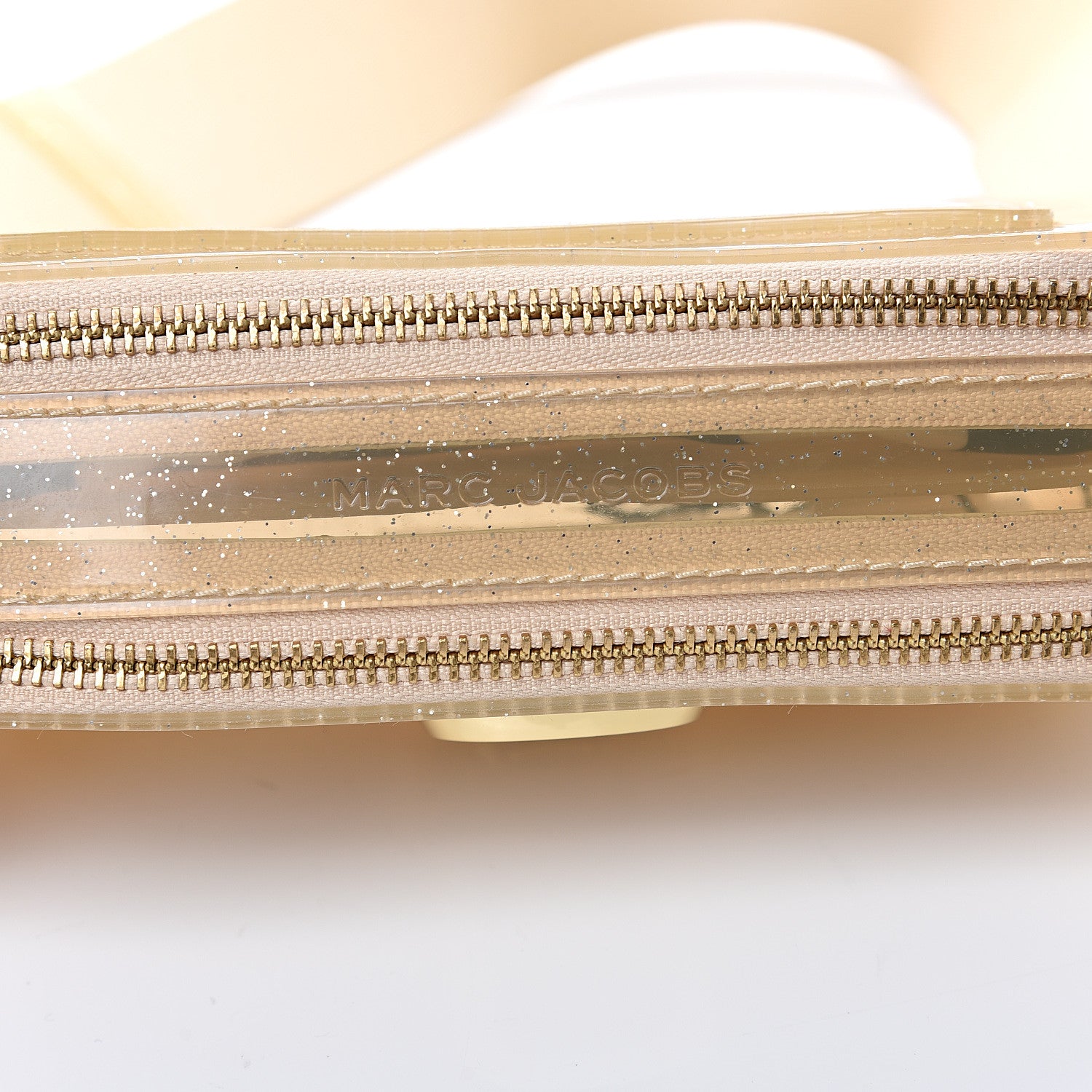 Marc Jacobs Jelly Glitter Small Snapshot Camera Bag Gold Silver 7 of 9