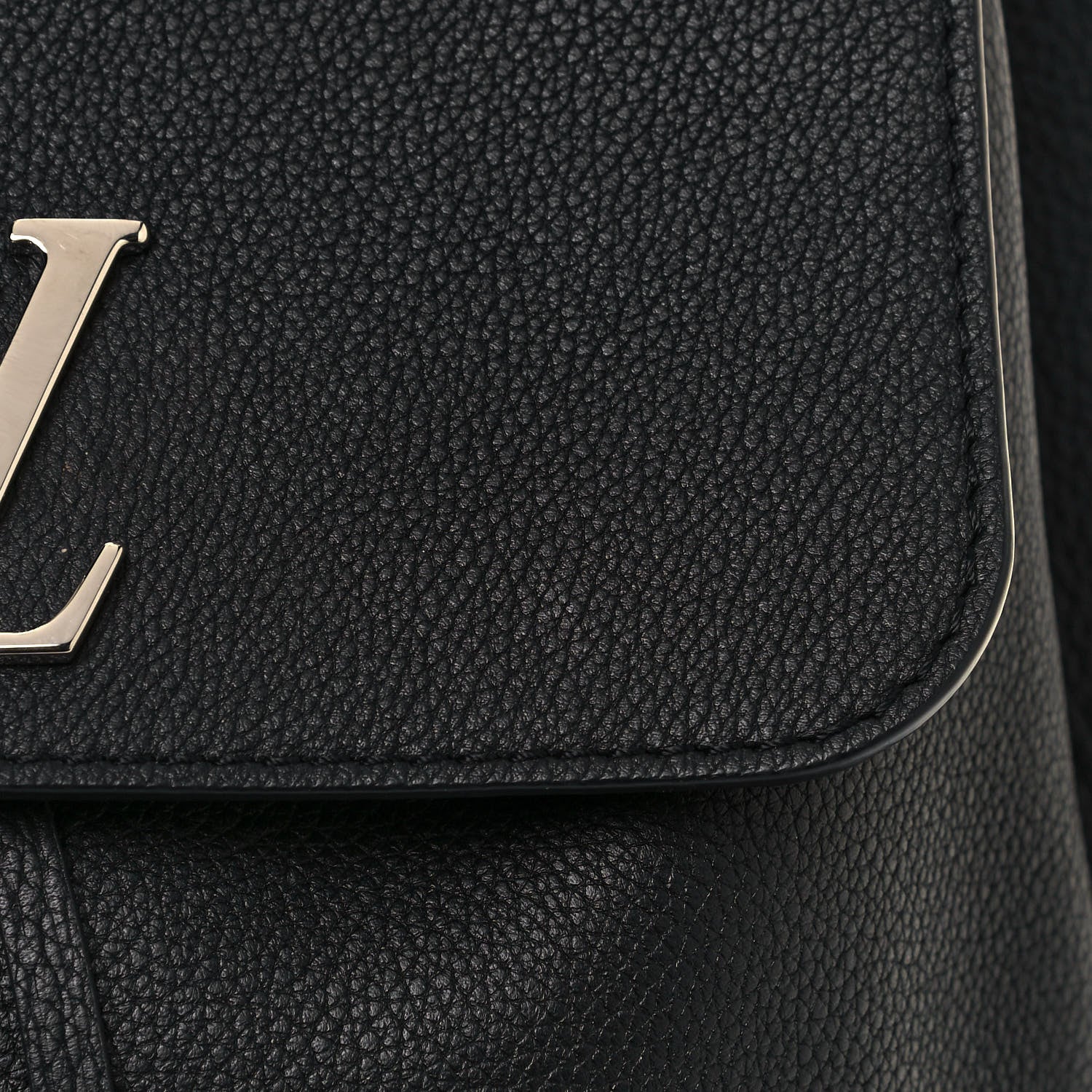 Louis Vuitton Calfskin Lockme Backpack Black 22 of 25