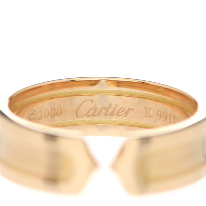 Cartier 18K Yellow Gold 6.5mm C De Cartier Ring 61 9.5 4 of 6