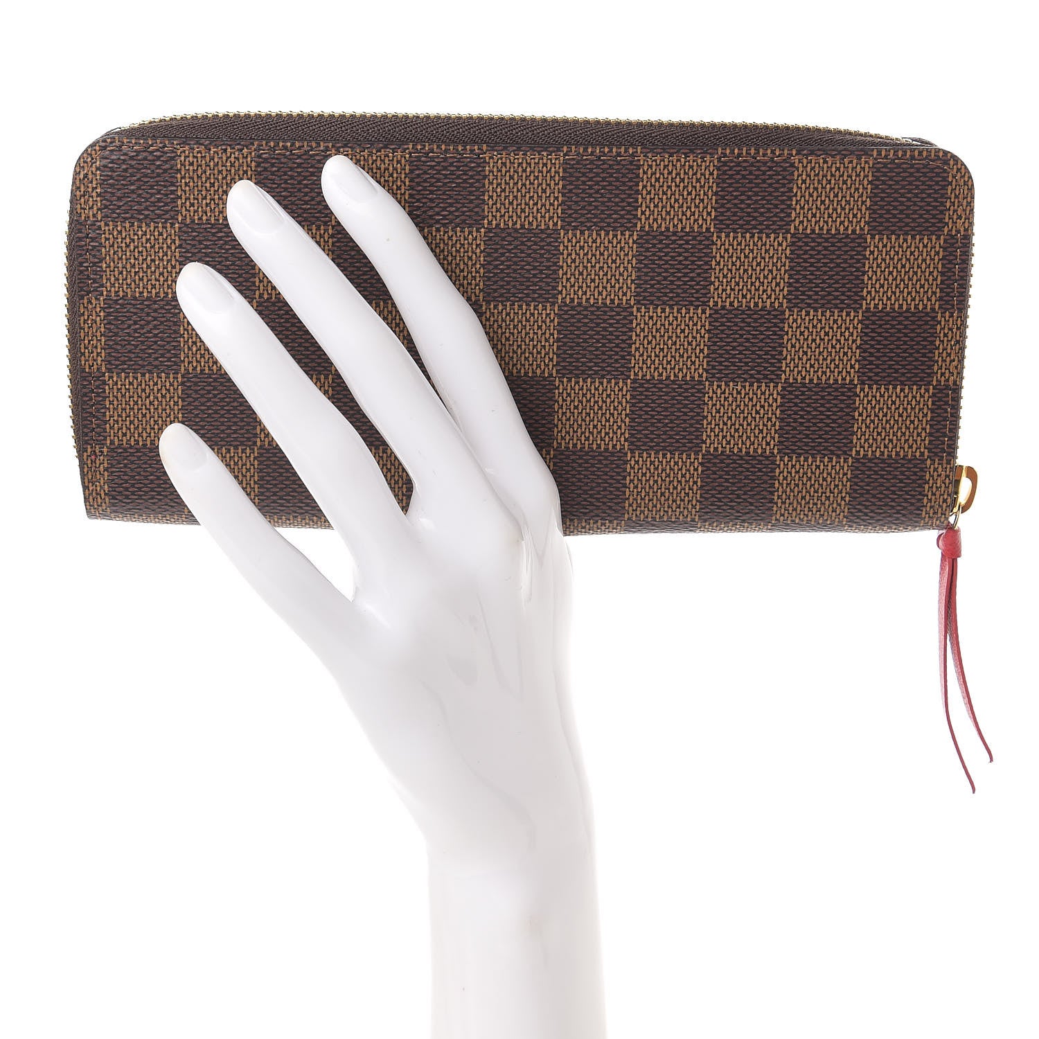 Louis Vuitton Damier Ebene Clemence Wallet 2 of 7