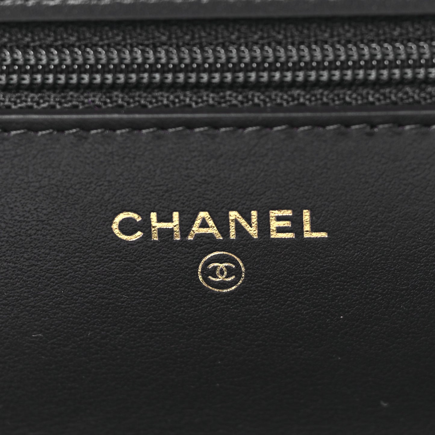Tweed Quilted Chanel 19 Wallet On Chain WOC Grey Black Beige