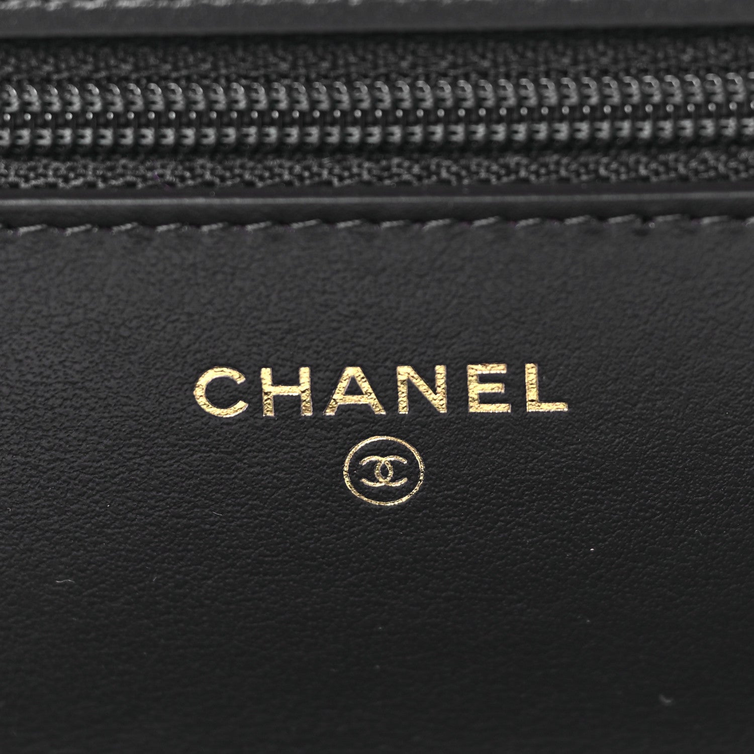 Chanel Tweed Quilted Chanel 19 Wallet On Chain WOC Grey Black Beige 6 of 10