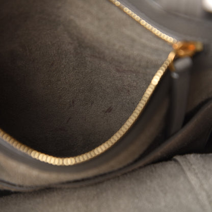 Celine Soft Grained Calfskin Small Belt Cabas Phantom Grey 12 of 12