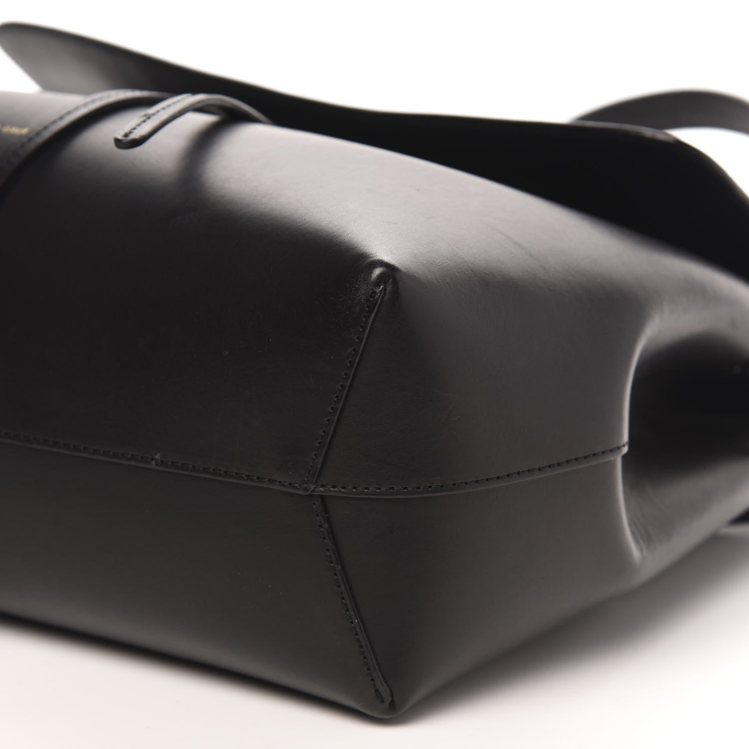 Mansur Gavriel Calfskin Lady Bag Black Royal 8 of 14