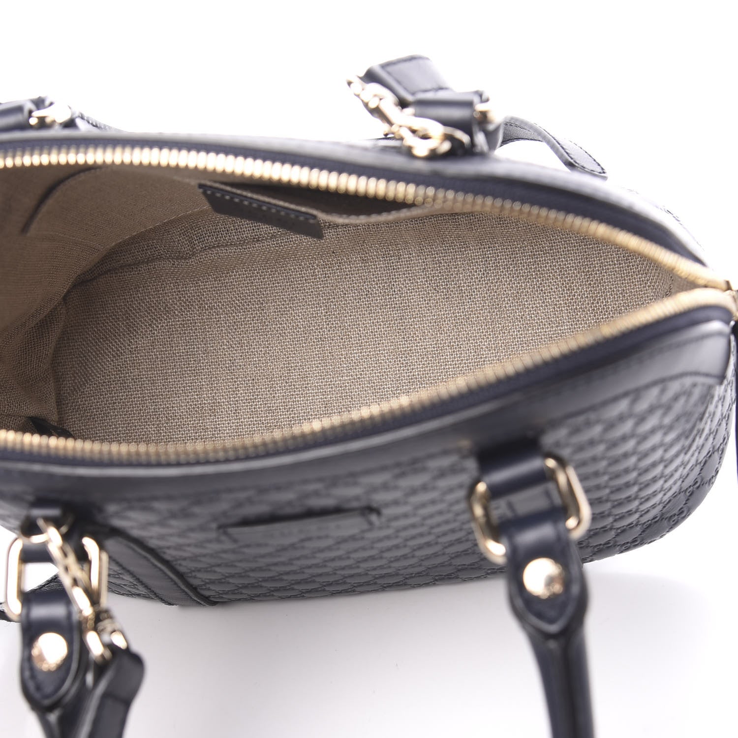 Gucci Soft Microguccissima Mini Dome Bag Blue 5 of 10