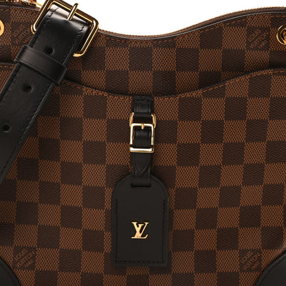 Louis Vuitton Damier Ebene Odeon PM Black 7 of 9