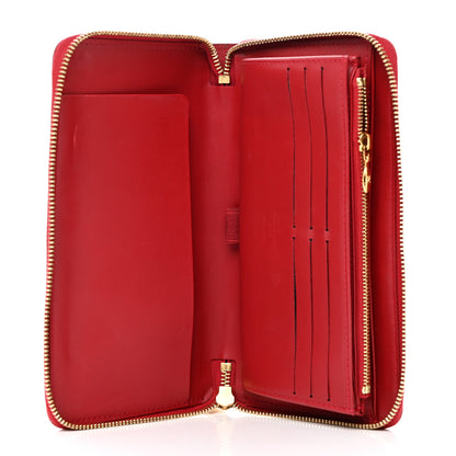 Louis Vuitton Vernis Zippy Organizer Wallet Pomme D'Amour 5 of 8