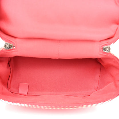 Chanel Crumpled Calfskin PVC Quilted Flap Pink 5 of 12
