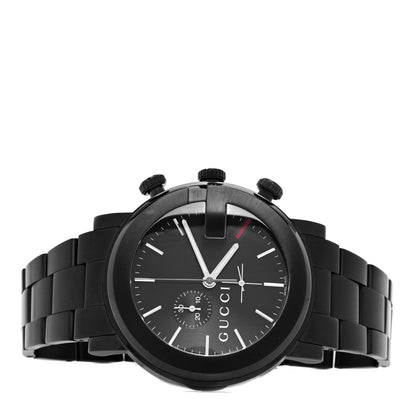 Gucci PVD Stainless Steel 44mm 101M G-Chrono Quartz Watch Black 2 of 4