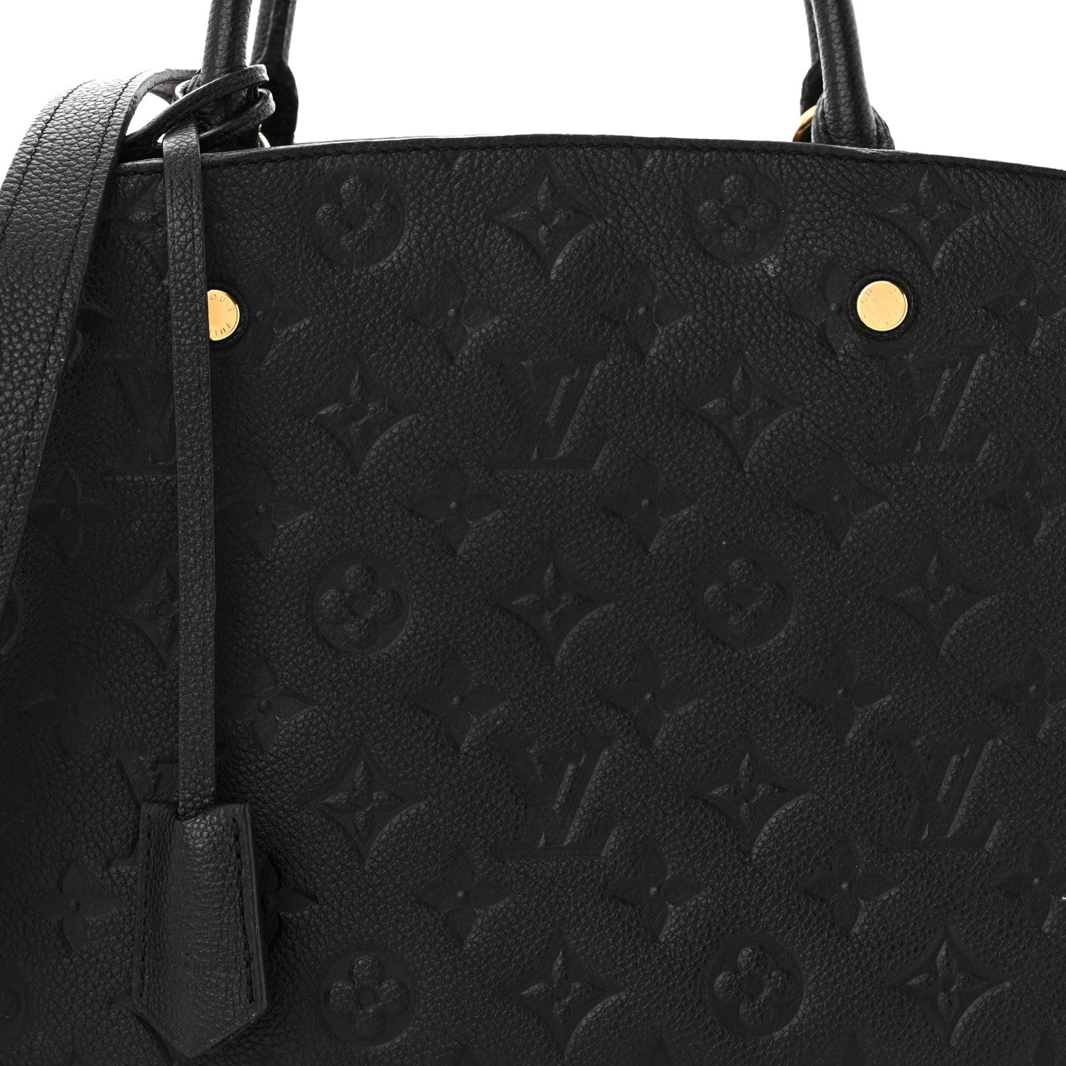 Louis Vuitton Empreinte Montaigne MM Black 7 of 11