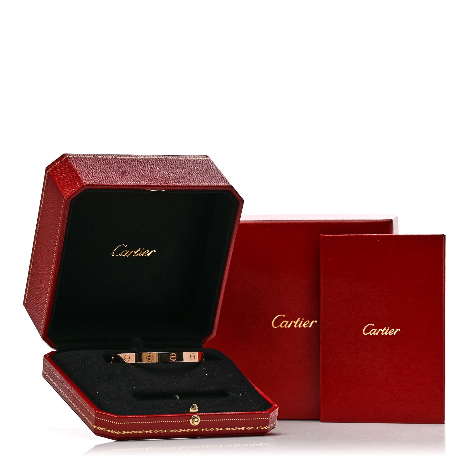 Cartier 18K Pink Gold LOVE Bracelet 17 6 of 6