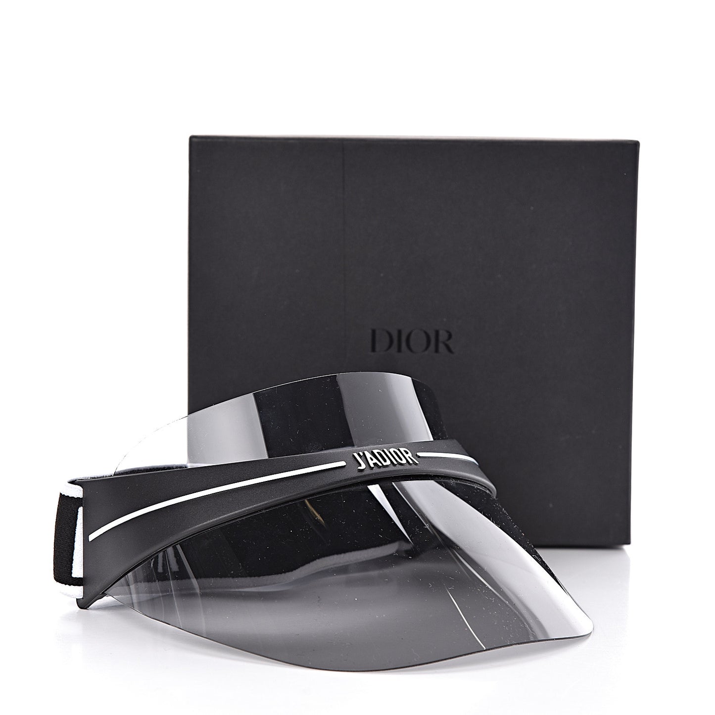 Mirrored DiorClub1 Sun Visor Black