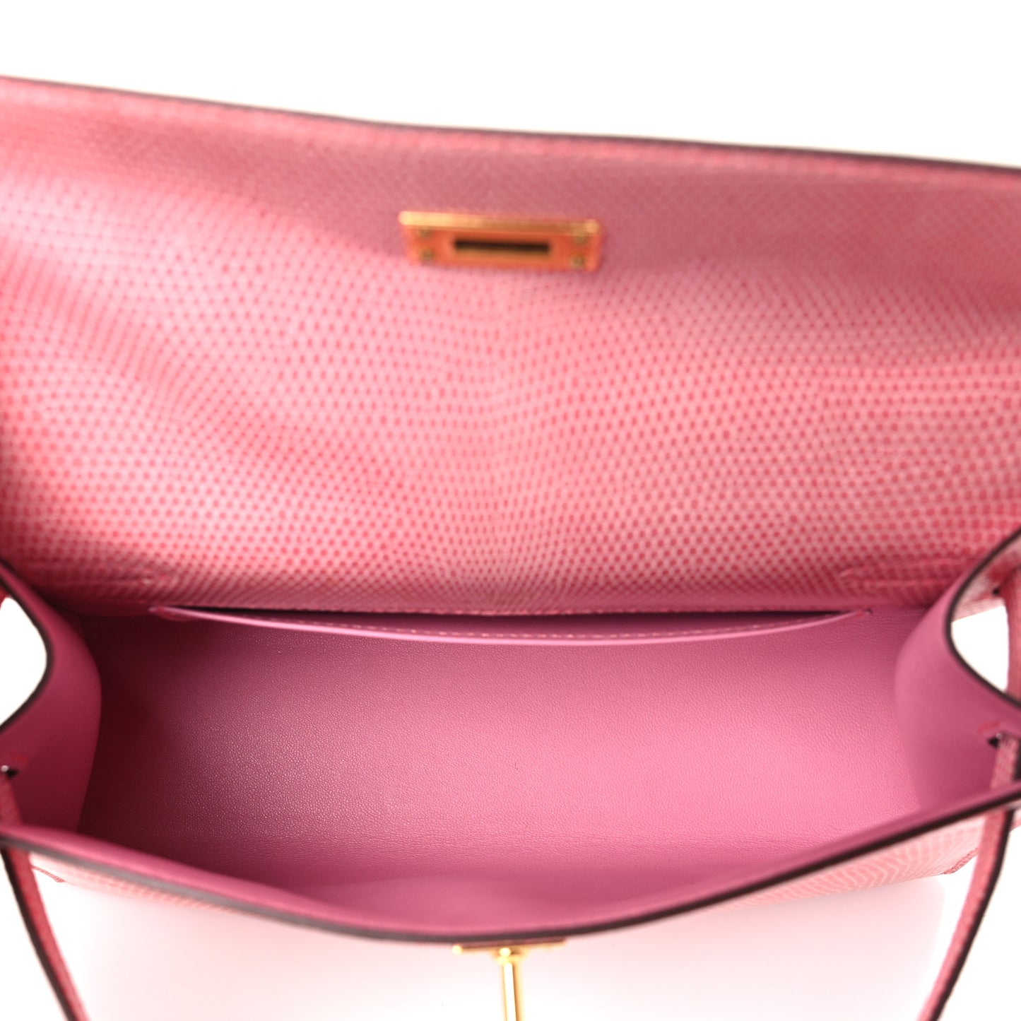 Lizard Kelly Pochette Clutch 5P Pink