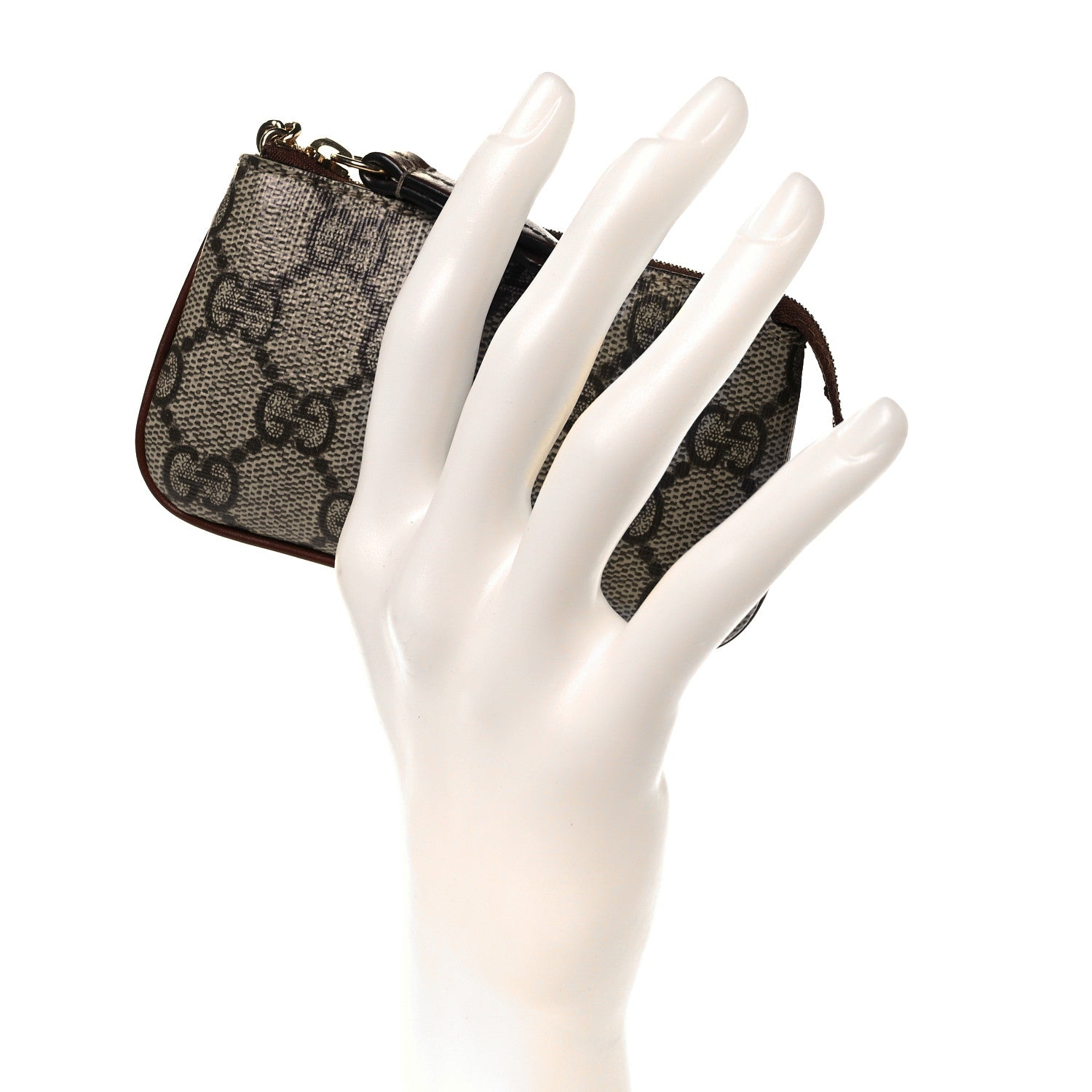 Gucci GG Supreme Monogram Key Case Brown 2 of 10