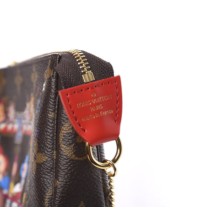 Louis Vuitton Monogram 2020 Christmas Animation Bumper Cars Mini Pochette Accessories Coquelicot 5 of 7
