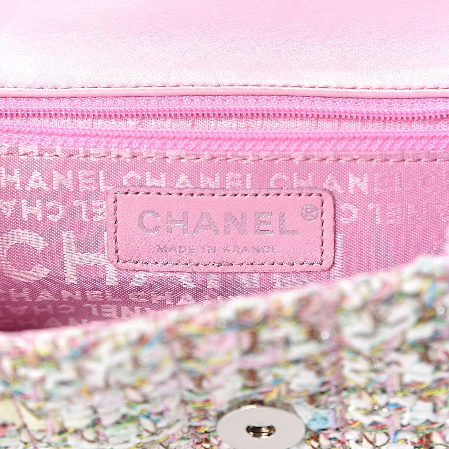 Tweed CC Flap Multicolor