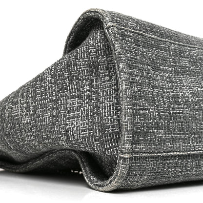 Chanel Canvas Medium Deauville Tote Charcoal 9 of 10
