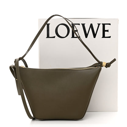 Loewe Calfskin Mini Hammock Hobo Dark Khaki Green 11 of 11