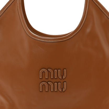 Miu Miu Nappa Ivy Bag Caramel 8 of 10