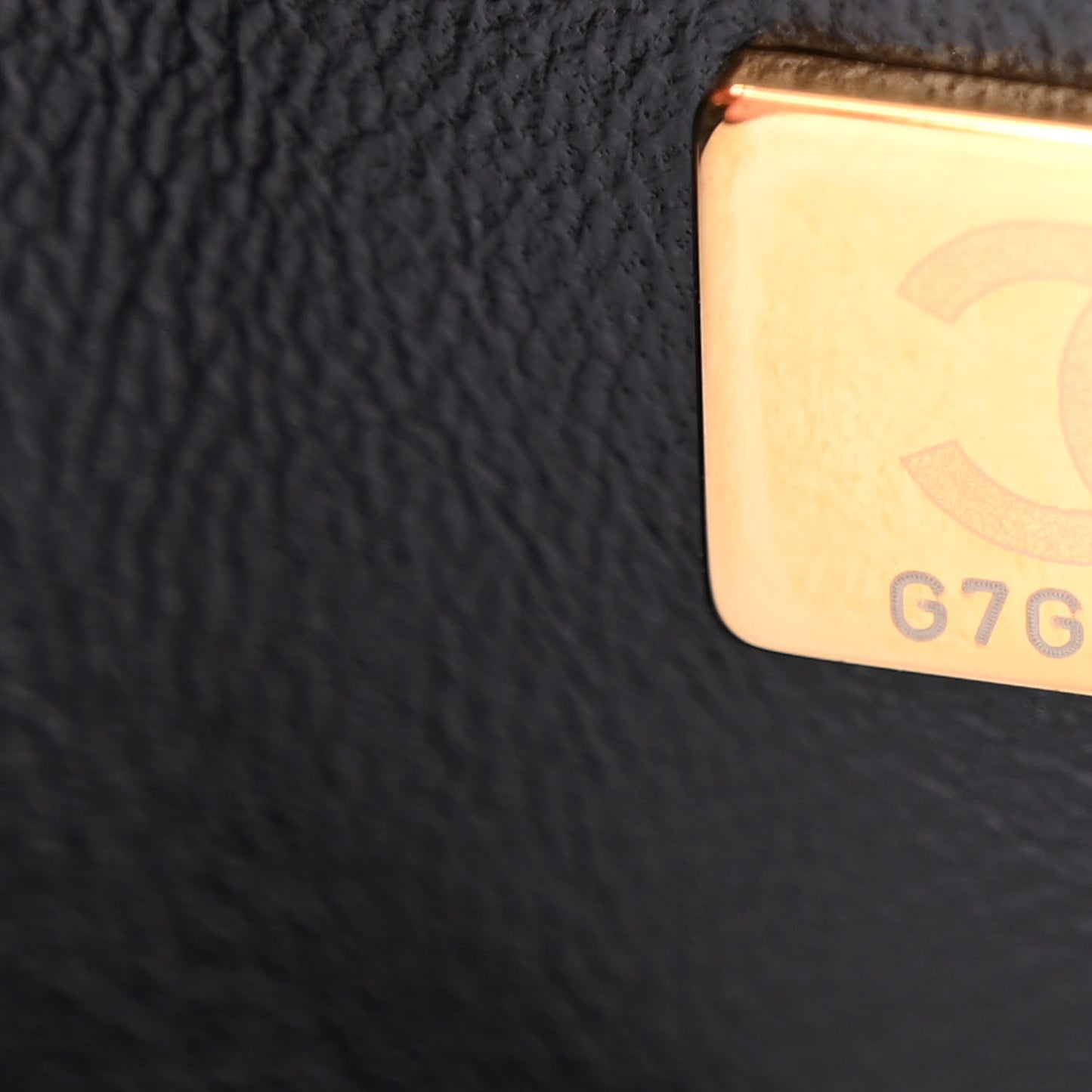 Caviar Chevron Quilted Mini Boy Flap Black