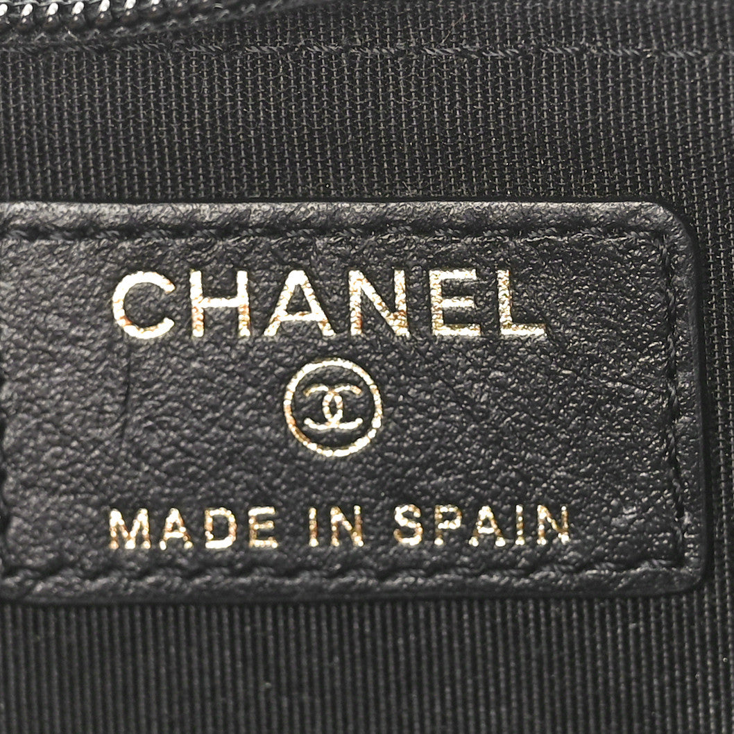 Chanel Caviar Timeless CC Coin Purse Case Black 6 of 9