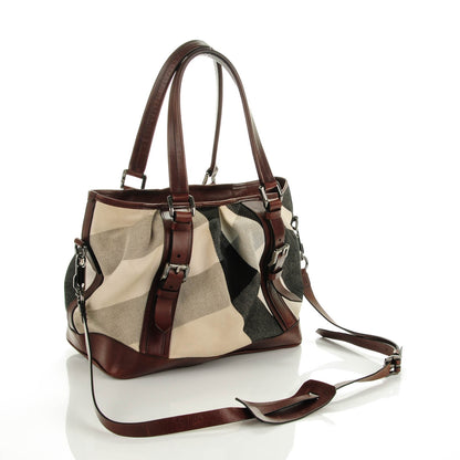 Burberry Canvas Mega Check Lowry Brown 3 of 10