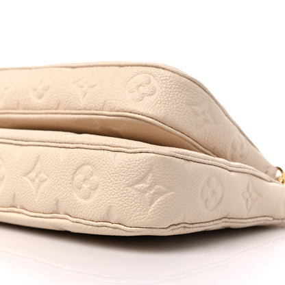 Louis Vuitton Empreinte Monogram Giant Multi Pochette Accessories Cream 9 of 9
