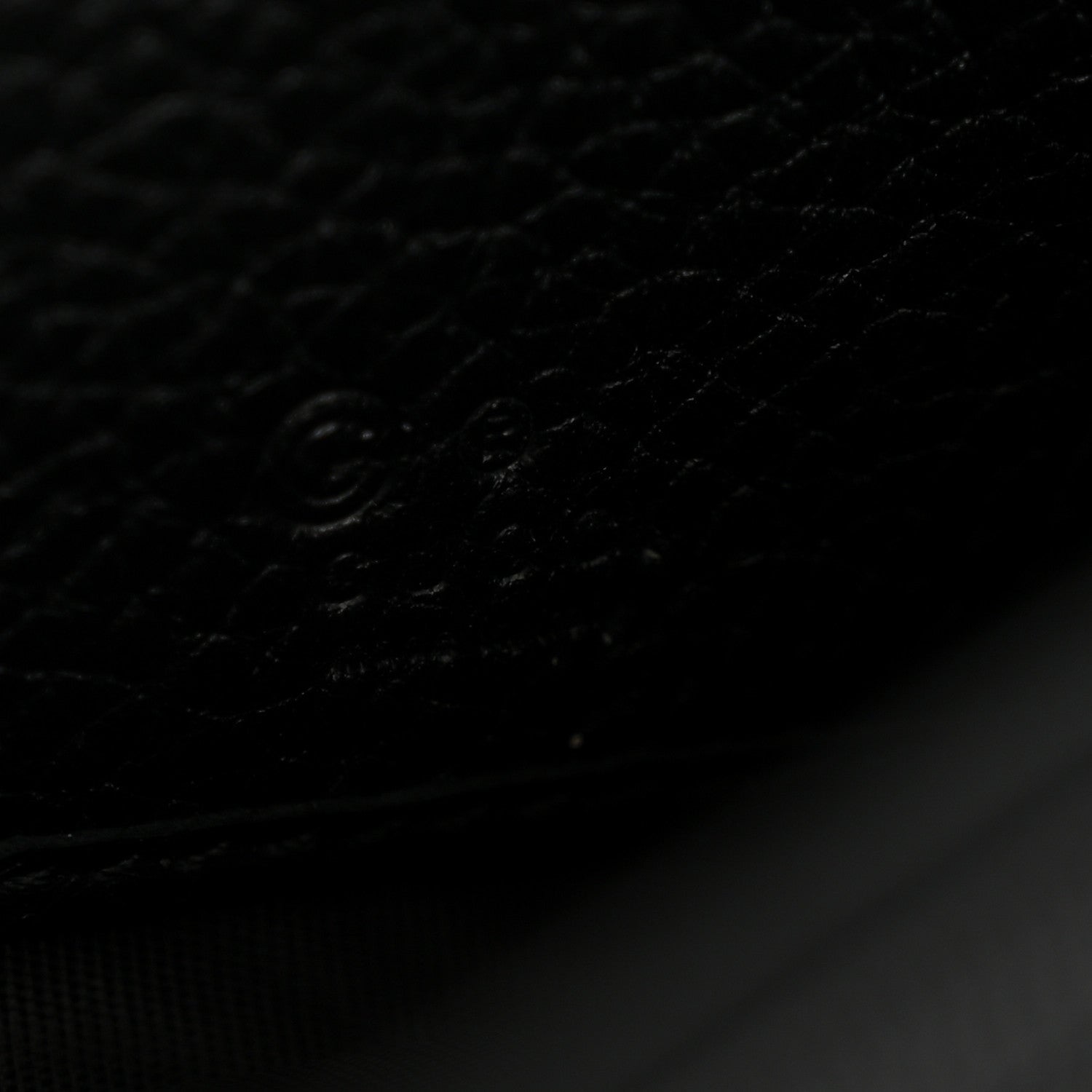 Gucci Pebbled Calfskin Large Soho Continental Wallet Black 6 of 9
