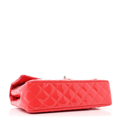 Chanel Patent Calfskin Quilted Medium Double Flap Red 4 of 12