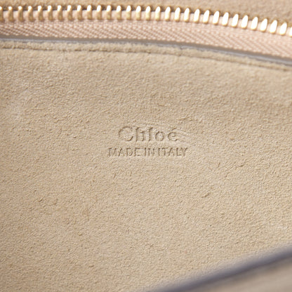 Chloe Suede Calfskin Medium Faye Shoulder Bag Tobacco 6 of 12