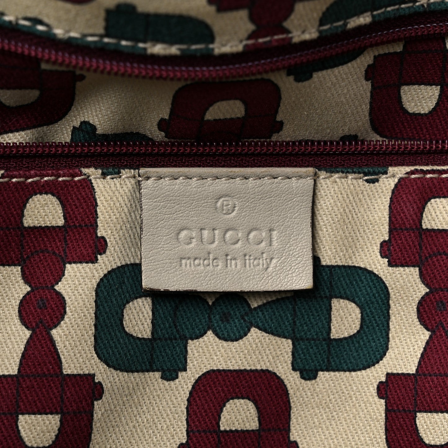 Guccissima Medium Princy Tote Off White