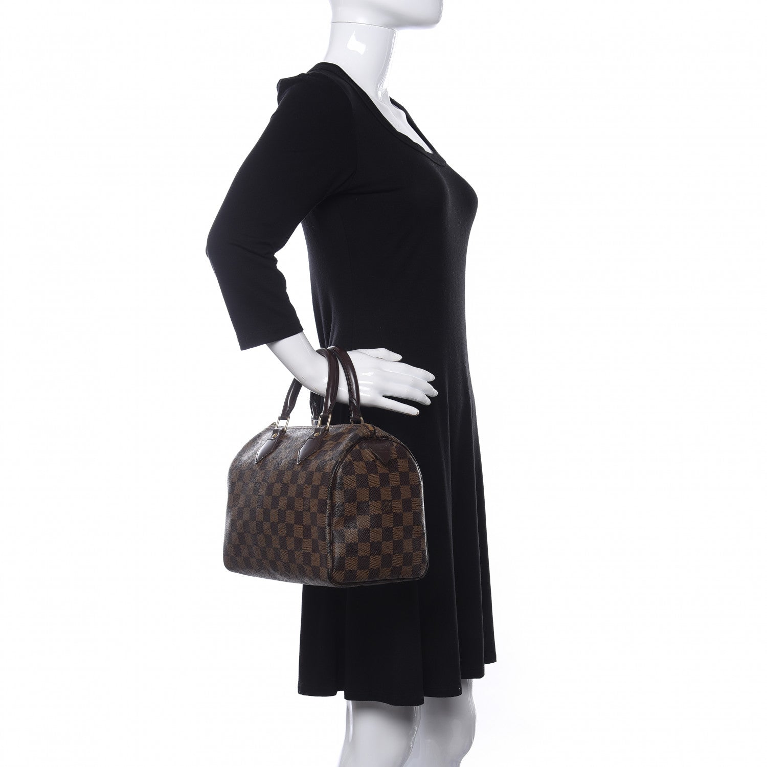 Louis Vuitton Damier Ebene Speedy 25 2 of 13