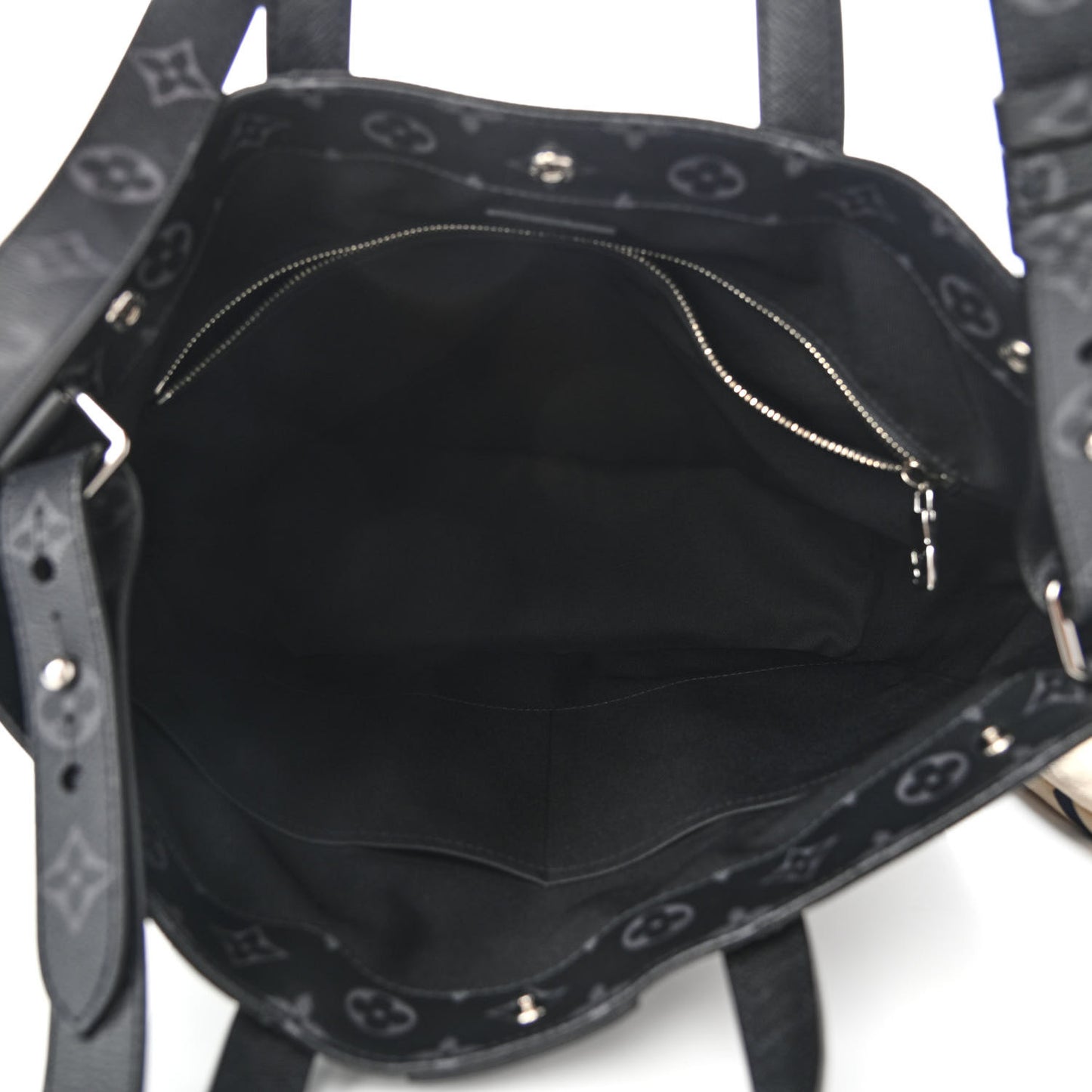 Taiga Monogram Eclipse Outdoor Tote Black