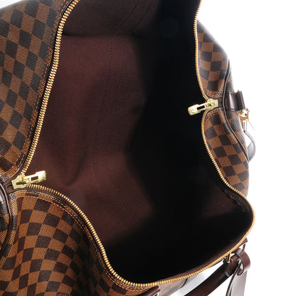 Louis Vuitton Damier Ebene Keepall BandouliÃ¨re 55 7 of 8