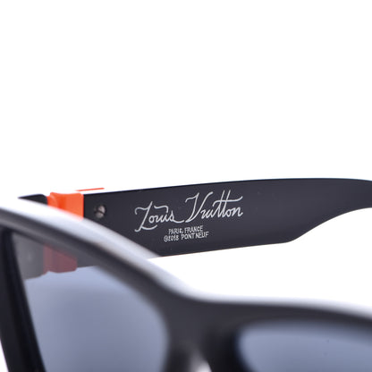 Louis Vuitton Acetate Skepitcals Z1161W Sunglasses Black Orange 6 of 8