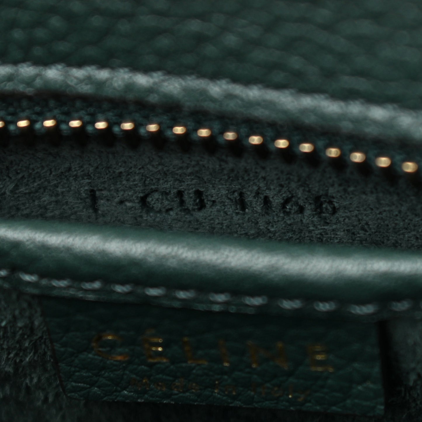 Drummed Calfskin Nano Luggage Amazone
