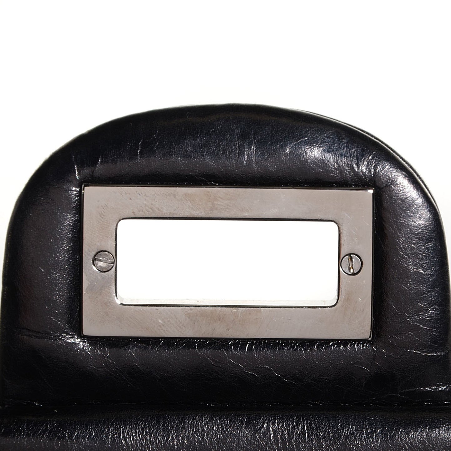 Glazed Calfskin 2.55 Reissue 227 Flap Black
