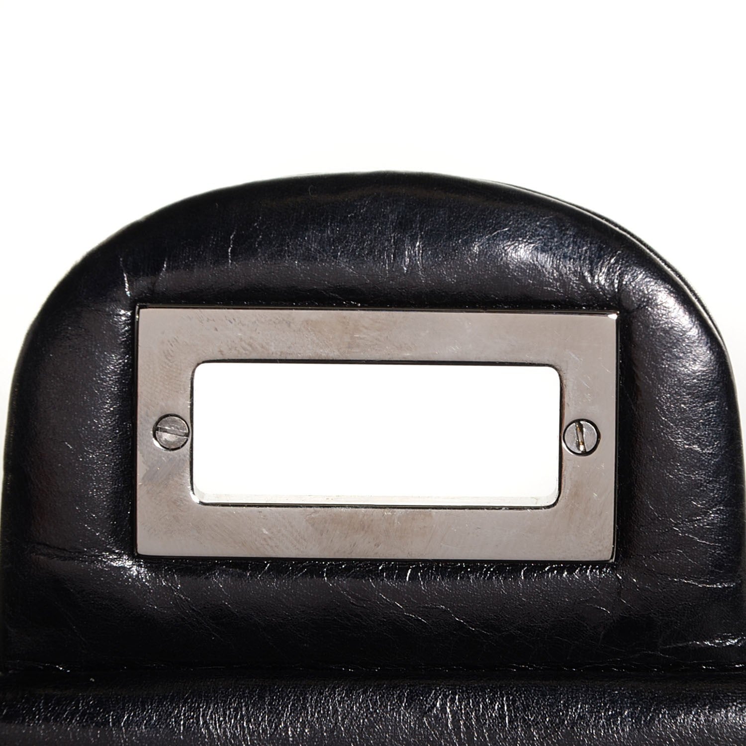 Chanel Glazed Calfskin 2.55 Reissue 227 Flap Black 8 of 9