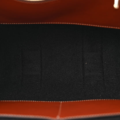 Chloe Felt Calfskin Large Woody Ribbon Tote Black 5 of 12