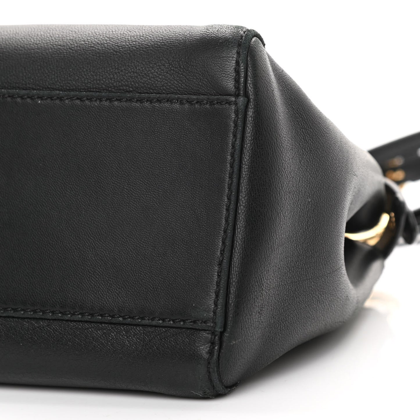 Nappa Mini Peekaboo Iconic Satchel Black