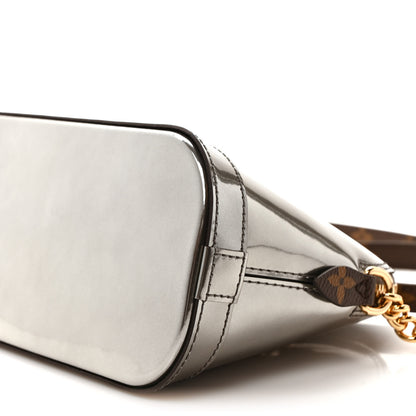Louis Vuitton Patent Monogram Miroir Mirror Mini Alma Gris Metal 8 of 9