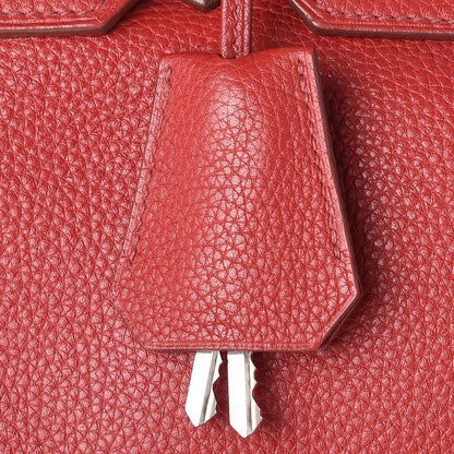 Hermes Taurillon Clemence JPG Shoulder Birkin II 42 Rouge Vif 29 of 34