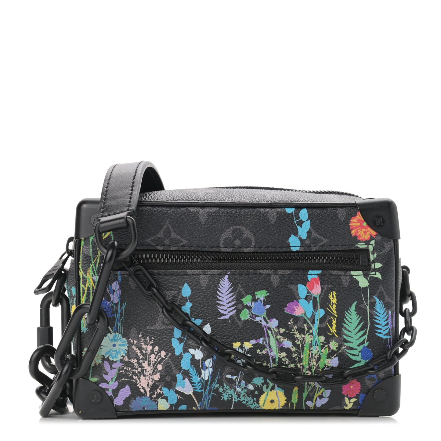 Monogram Eclipse Flower Print Mini Soft Trunk