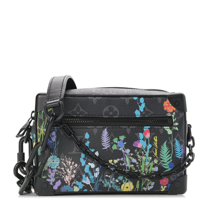 Louis Vuitton Monogram Eclipse Flower Print Mini Soft Trunk 1 of 10