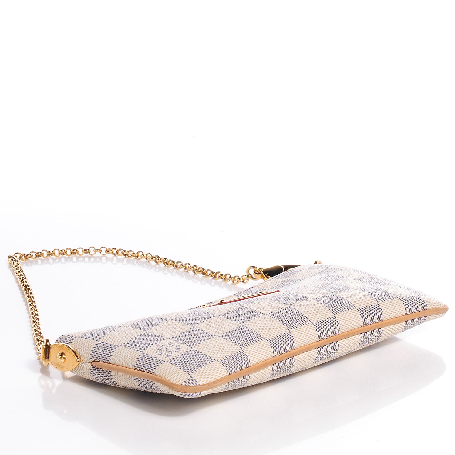 Louis Vuitton Damier Azur Pochette Milla MM 4 of 8