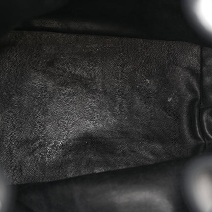 Chanel Lambskin CC Drawstring Bag Black 10 of 18