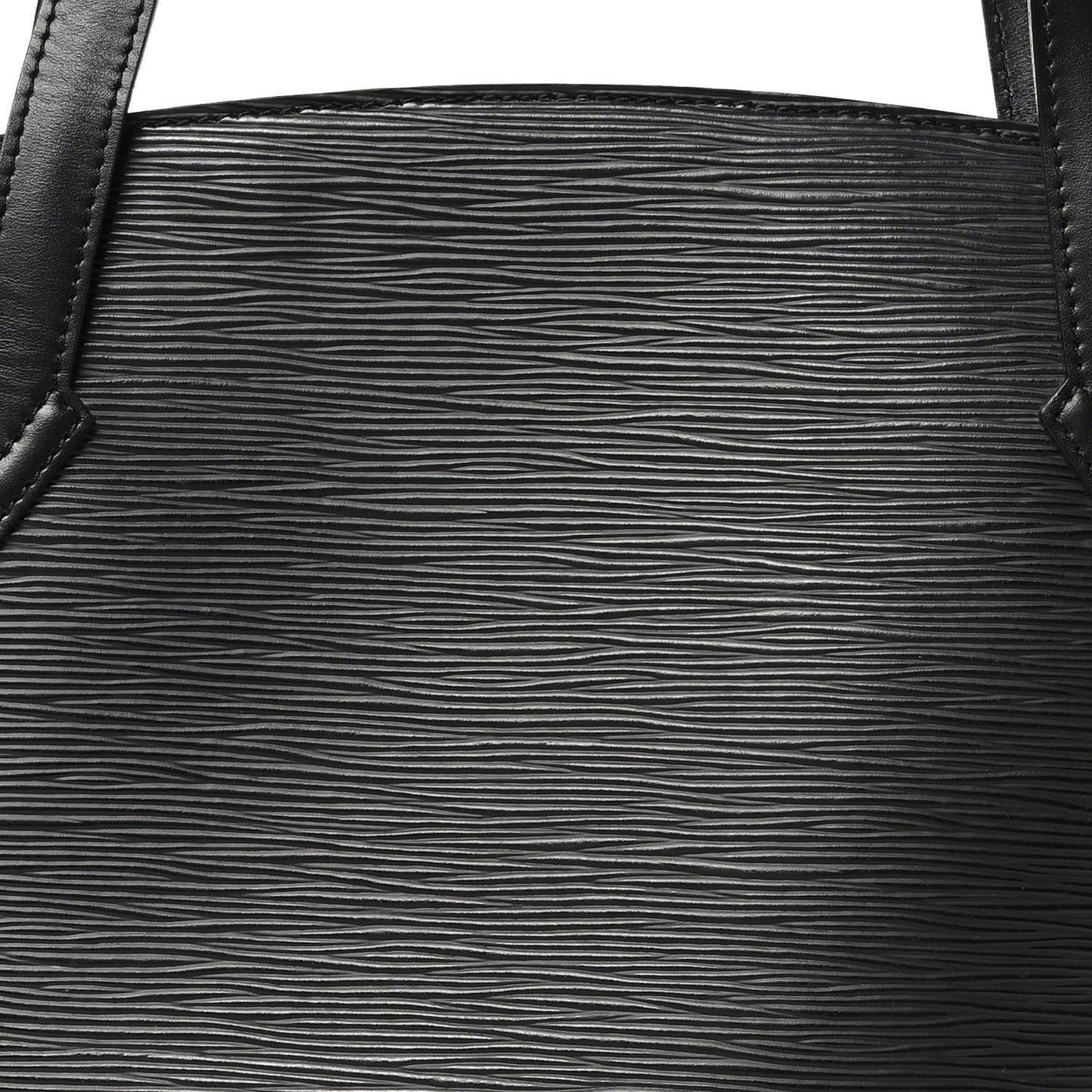 Epi Saint Jacques PM Long Straps Black